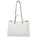Borsa A Spalla Grande Basic Bianca - Foto miniatura 4