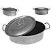 Casseruola Ovale Antiaderente con Coperchio 32 cm - Linea Salt Pepper - Foto miniatura 1
