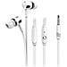 Auricolari Hf Audio Jm26 Universale 3,5 Mm Bianco - Foto miniatura 1