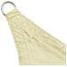 Parasole a Vela Oxford Rettangolare 2x4 m Crema - Foto miniatura 2
