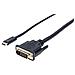 IADAP USBC-DVI - Cavo Adattatore USB-C a DVI 2m Nero - Foto miniatura 1