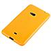 Custodia Compatibile Con Nokia Lumia 625 In Jelly Giallo - Coperchio Protettivo In Silicone Tpu Flessibile - Foto miniatura 3