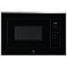 25 L 900 W + Gril 1000 W-cdes Sensitives-prog Auto-cavité Inox-niche H 38 Cm-tout Int. -noir Et Inox - Foto miniatura 2