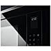 25 L 900 W + Gril 1000 W-cdes Sensitives-prog Auto-cavité Inox-niche H 38 Cm-tout Int. -noir Et Inox - Foto miniatura 3