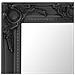Specchio Da Parete Stile Barocco 60x40 Cm Nero - Foto miniatura 6