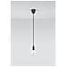 Sollux Sl. 0572 - Lampada A Sospensione Diego 1, Moderna Luce A Led Nera Per Soggiorno, Camera Da Letto, Corridoio, Ufficio, Attacco E27, Colore: Nero - Foto miniatura 6