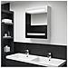 Armadietto Bagno con Specchio e LED 50x13,5x60 cm - Foto miniatura 3