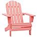 Sedia Giardino Adirondack in Legno Massello di Abete Rosa - Foto miniatura 1