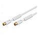 Cavo Coassiale Bianco M / F COAX010WHQ - Foto miniatura 1