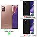 Custodia Compatibile Con Samsung Galaxy Note 20 In Rosso Mela - Coperchio Protettivo In Design Flip Con Chiusura Magnetica - Foto miniatura 2
