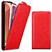 Custodia Compatibile Con Samsung Galaxy Note 20 In Rosso Mela - Coperchio Protettivo In Design Flip Con Chiusura Magnetica - Foto miniatura 7