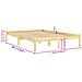 Giroletto in Legno Massello 150x200 cm King Size - Foto miniatura 5