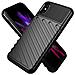 Forcell Thunder Custodia Tpu Silicone  Cover Case Per Apple Iphone Xr Black - Foto miniatura 4