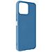 Cover Per Honor X8 4g In Silicone Semi-rigido Soft-touch Azzurra - Foto miniatura 2