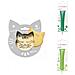 Kit Biscotti Di Soccorso Per Gatti + 2 Penne Di Cioccolato Verde E Verde Chiaro - Foto miniatura 1