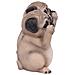 Nemesis Now - I Tre Carlini Saggi - Figurine Decorative Per Cani 8.5cm - Foto miniatura 3