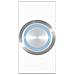 7464000443 Presa Energia Blu, Acciaio Inossidabile, Bianco - Foto miniatura 1