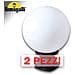 2x pezzi di DISMA /G250 NERO OPALE E27 - Foto miniatura 1