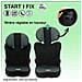 Seggiolino Auto Nania Start Rosso Isofix - Foto miniatura 3
