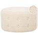 Pouf Tampa Bouclé Beige - Foto miniatura 4