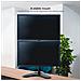 DB1703TNV-B supporto da tavolo per Tv a schermo piatto 81,3 cm (32") Nero Scrivania - Foto miniatura 5