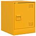 Comodini 2 pz Giallo Senape 34,5x39x44 cm in Acciaio - Foto miniatura 5