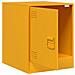 Comodini 2 pz Giallo Senape 34,5x39x44 cm in Acciaio - Foto miniatura 8