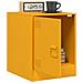 Comodini 2 pz Giallo Senape 34,5x39x44 cm in Acciaio - Foto miniatura 9