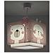 Lampada A Sospensione Per Bambini Baby Jungle Animali Jungla Rosa - Foto miniatura 2