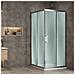 Box Doccia Angolo Apertura Ante Scorrevoli Dafne Vetro Temperato Spessore 6 Mm *** Misure : 72-74x72-74xh195 Cm Stampato - Foto miniatura 1