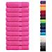 Asciugamani Premium SOLUND 10 pz Rosa 50x100 cm 600 g /m² - Foto miniatura 2