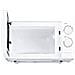 Forno Microonde 1816FL Capacità 20 Litri Potenza 700 Watt Colore Bianco - Foto miniatura 3