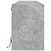 Mobile TV a Parete con LED Grigio Cemento 180x31x45 cm - Foto miniatura 4