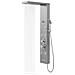 Colonna Doccia York Acciaio 4 Funzioni Display Controllo Temperatura 2 Finiture *** Finitura- : Cromo Spazzolato - Foto miniatura 2