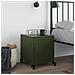 Lusso Casadino -  Comodino Verde Oliva 36x39x43,5 Cm In Acciaio - Foto miniatura 2