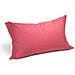 Coppia Federe In Cotone Colore Rosa Misura Standard - Foto miniatura 2