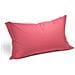 Coppia Federe In Cotone Colore Rosa Misura Standard - Foto miniatura 1