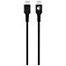 Cavo Di Ricarica E Trasferimento Usb-c /usb-c 3a Power Delivery 60w 1,2m, Nero - Foto miniatura 4