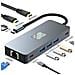 Stazione Docking Usb-c 10-in-1 Con Doppio Display 4k60hz - Foto miniatura 2