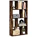 Libreria Rovere Fumo 60x20x120 cm in Truciolato - Foto miniatura 2