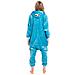 Pigiama Da Donna Costume Kigurumi Onesie Travestimento Mostro Dei Biscotti 175-185 Xl - Foto miniatura 6