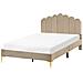 Letto Velluto Sauvian 120 X 200 Cm Tortora - Foto miniatura 2