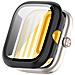 Custodia Protettiva In Vetro Temperato Pc Compatibile Con Vivowatch Gt 2 E Iqoo Watch Gt 2 - Nero - Foto miniatura 3