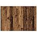 Testata con Comodino 3 pcs Legno vecchio Legno multistrato - Foto miniatura 5