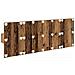 Testata con Comodino 3 pcs Legno vecchio Legno multistrato - Foto miniatura 9