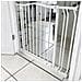 Bettacare Cancelletto Per Cani Con Parte Superiore Incurvata, 125cm - 134cm, Bianco Opaco - Foto miniatura 3