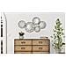 Decorazione In Metallo 3d Cerchi 22-nero-metallo-111x9,5x59 Cm - Foto miniatura 5