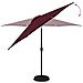 Parasol da Giardino con Luci LED 300 x 300 cm Poliestere - Foto miniatura 8