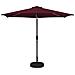 Parasol da Giardino con Luci LED 300 x 300 cm Poliestere - Foto miniatura 1
