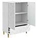 Credenza Bianco Lucido 66 x 34,5 x 95 cm Legno ingegnerizzato - Foto miniatura 2